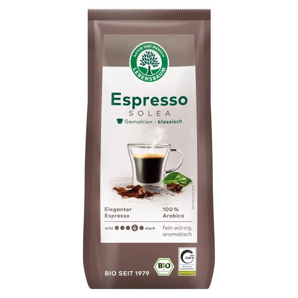 Solea Espresso, gemahlen BIO - Sanoverde
