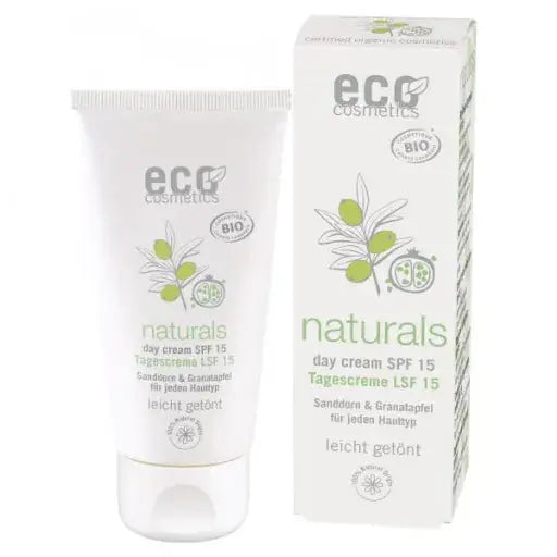 Eco Gesichtscreme LSF 15 getönt ECO Cosmetics - Sanoverde