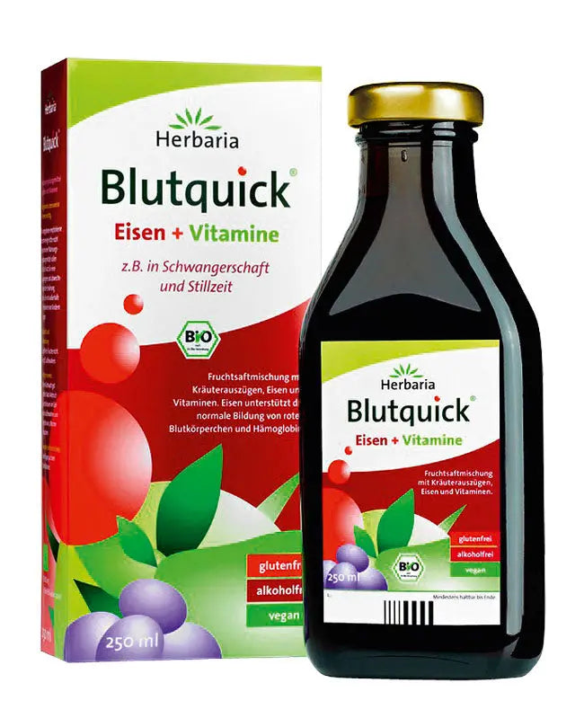 Herbaria Blutquick Eisen+Vitamine Herbaria - Sanoverde