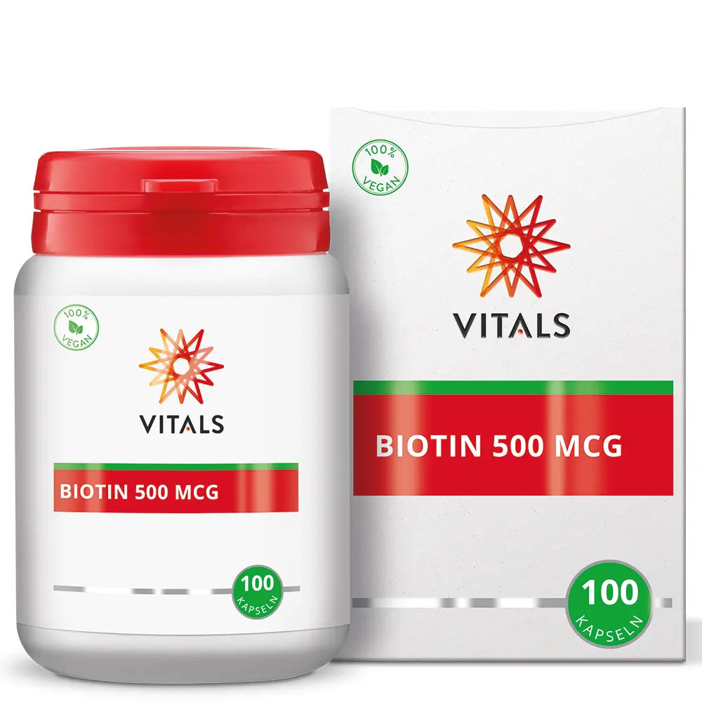 Biotin 500 mcg Vitals - Sanoverde