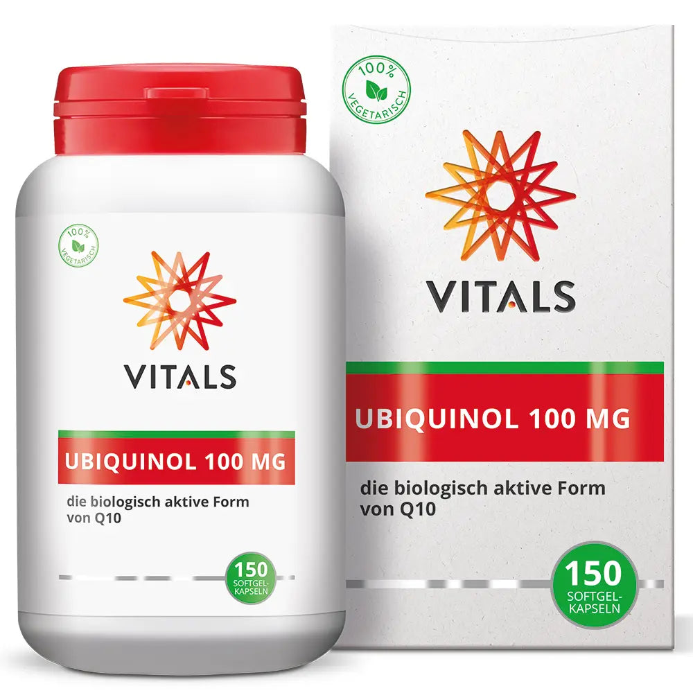 Ubiquinol 100 mg 150Stk Vitals - Sanoverde