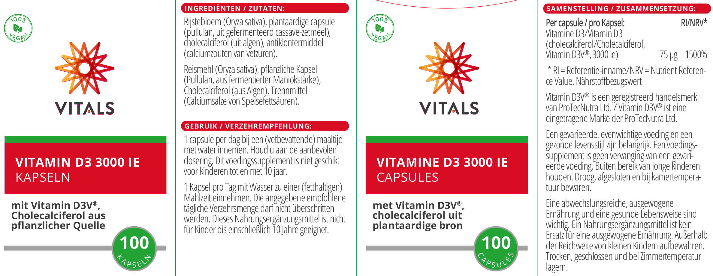 Vitamin D3 3000 IE Kapseln