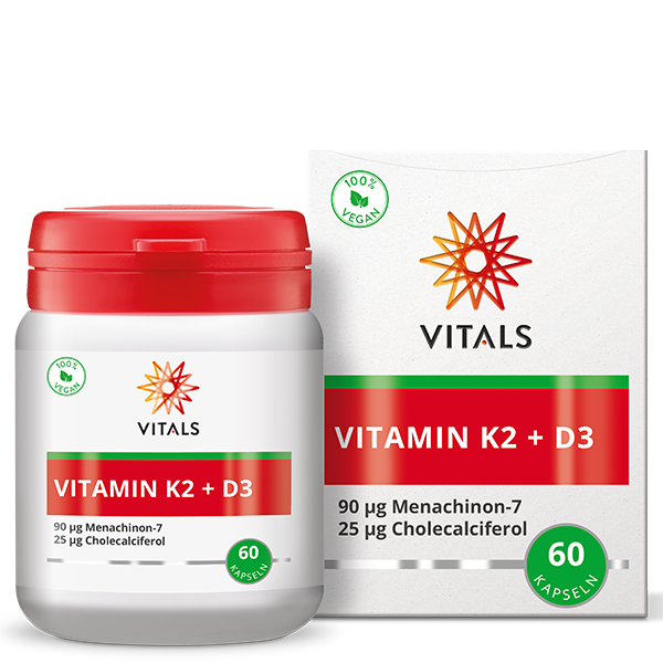 Vitamin K2 90 mcg mit Vitamin D3 25 mcg