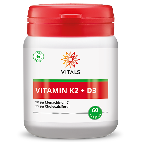 Vitamin K2 90 mcg mit Vitamin D3 25 mcg