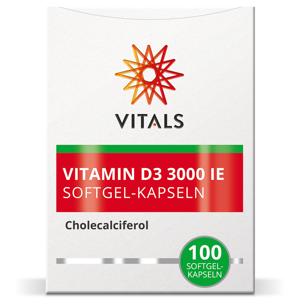 Vitamin D3 3000 ie 100 Softgel-Kapseln