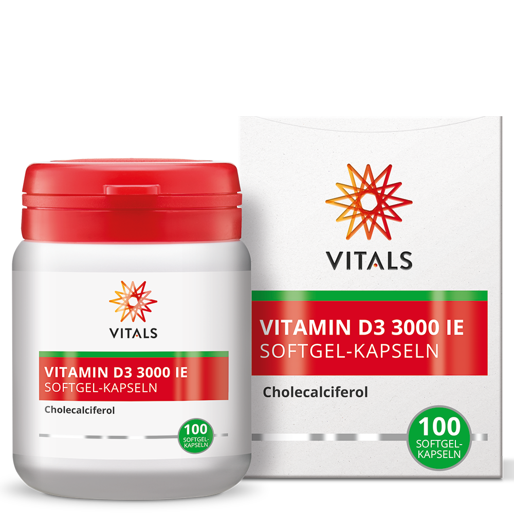Vitamin D3 3000 ie 100 Softgel-Kapseln