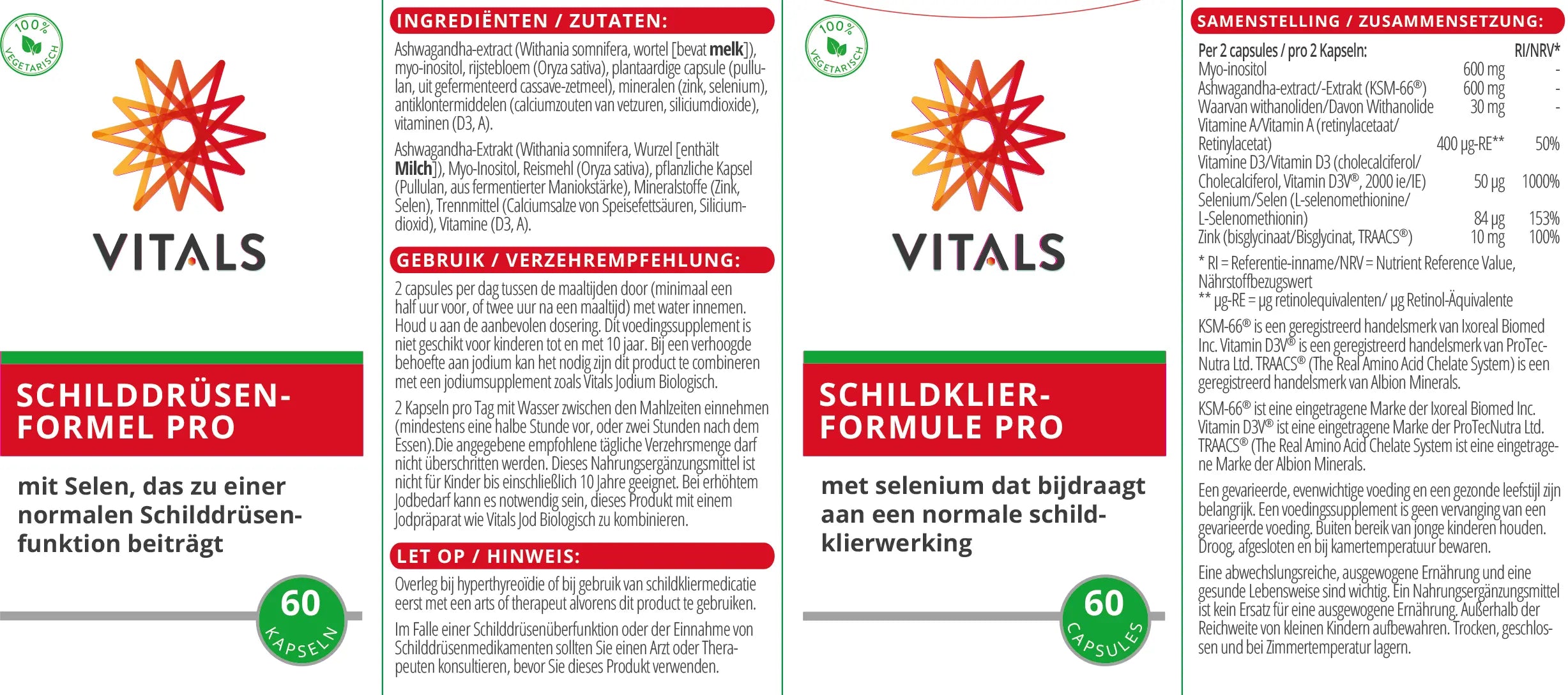 Schilddrüsenformel Pro Vitals - Sanoverde