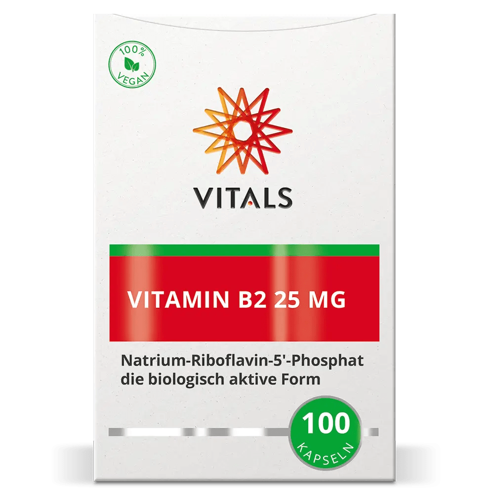 Vitamin B2 25 mg - Sanoverde