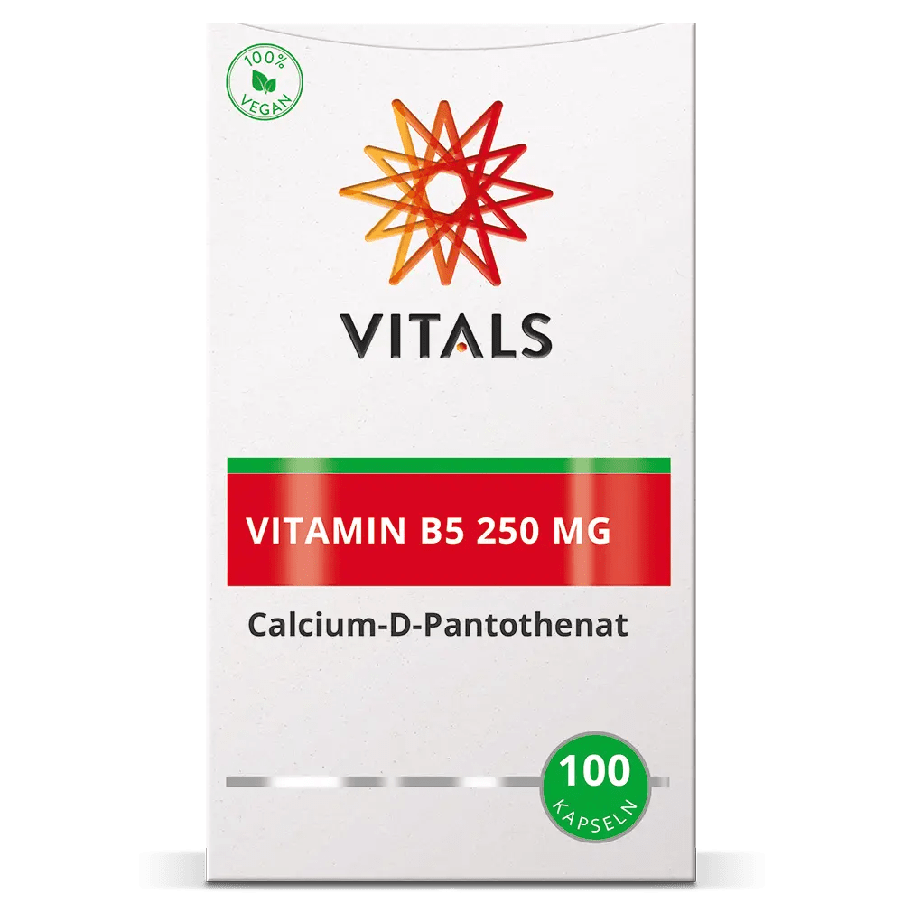 Vitamin B5 250 mg - Sanoverde