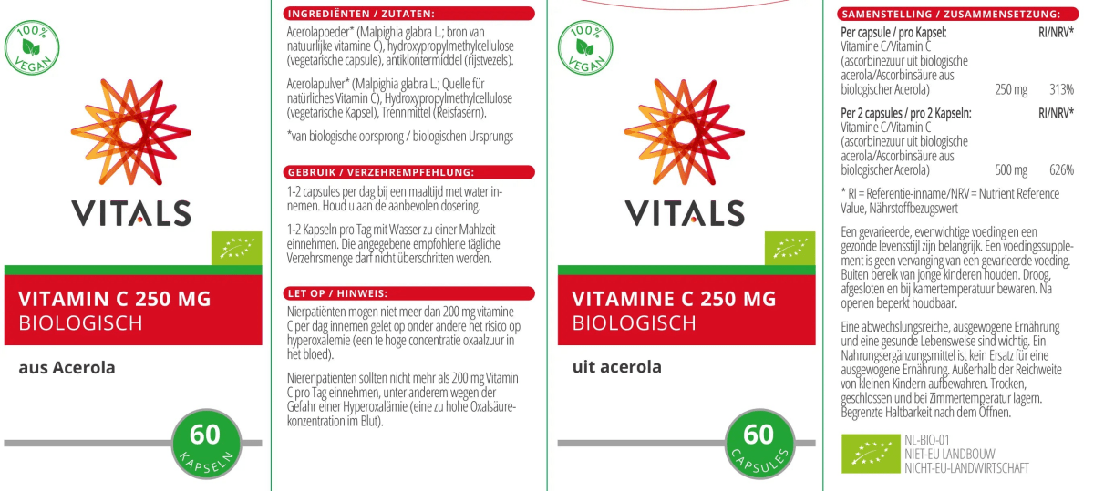 Vitamin C BIO - Sanoverde