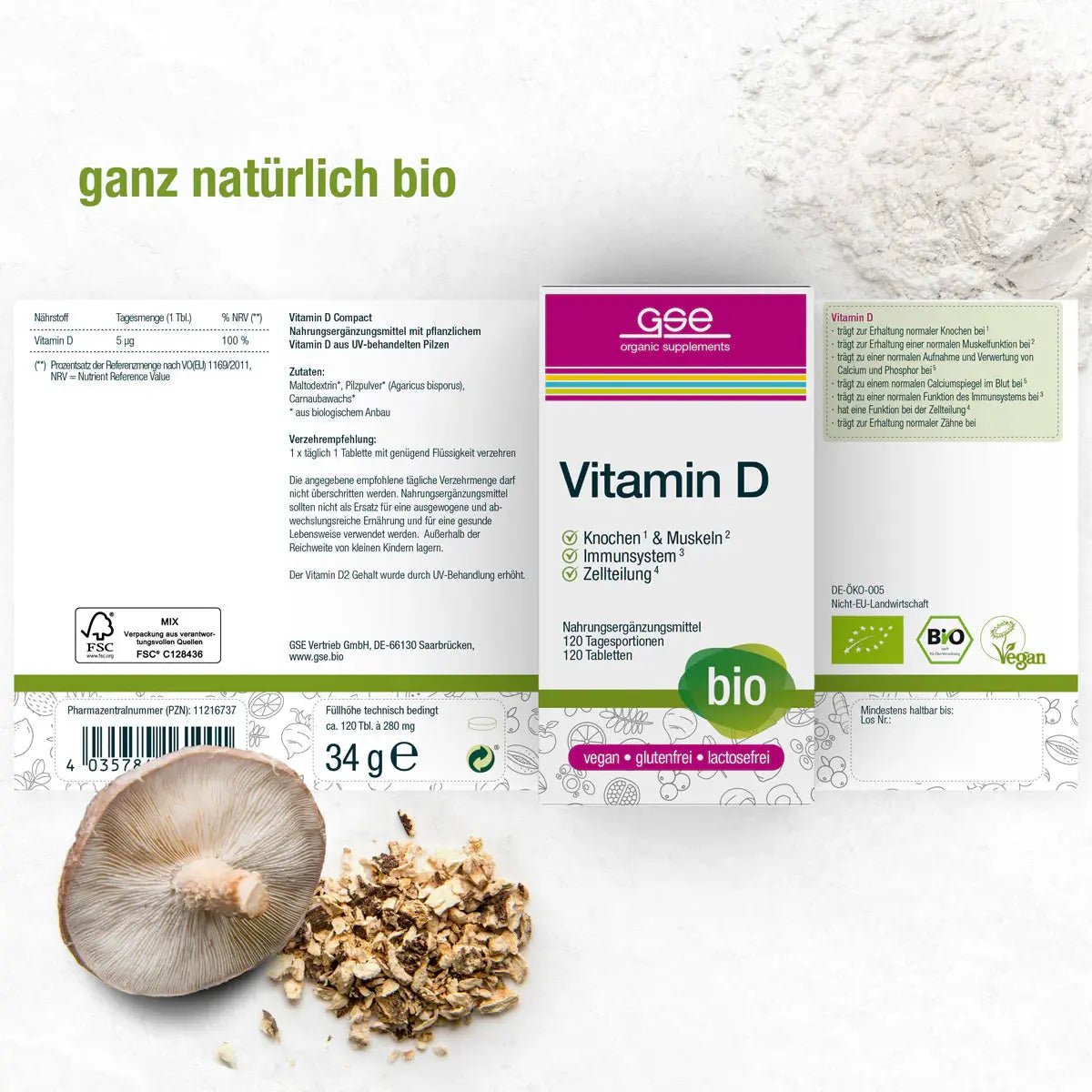 Vitamin D Compact BIO - Sanoverde