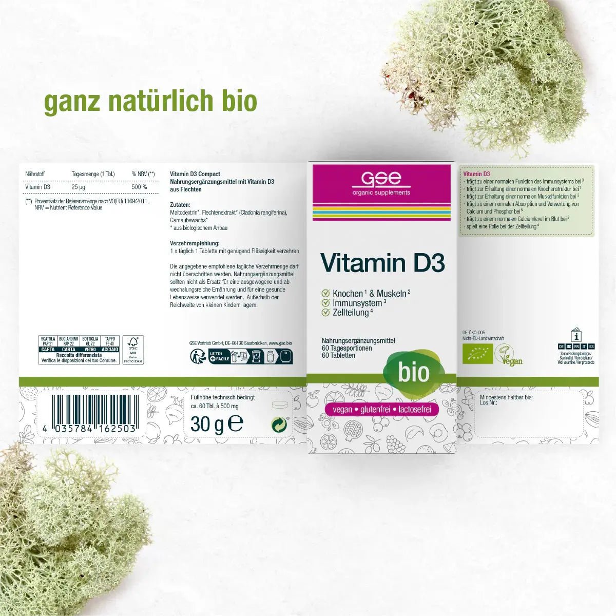 Vitamin D3 Compact BIO - Sanoverde
