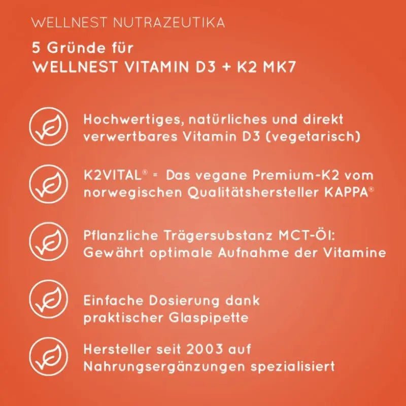 Vitamin D3 + K2 Tropfen - Sanoverde