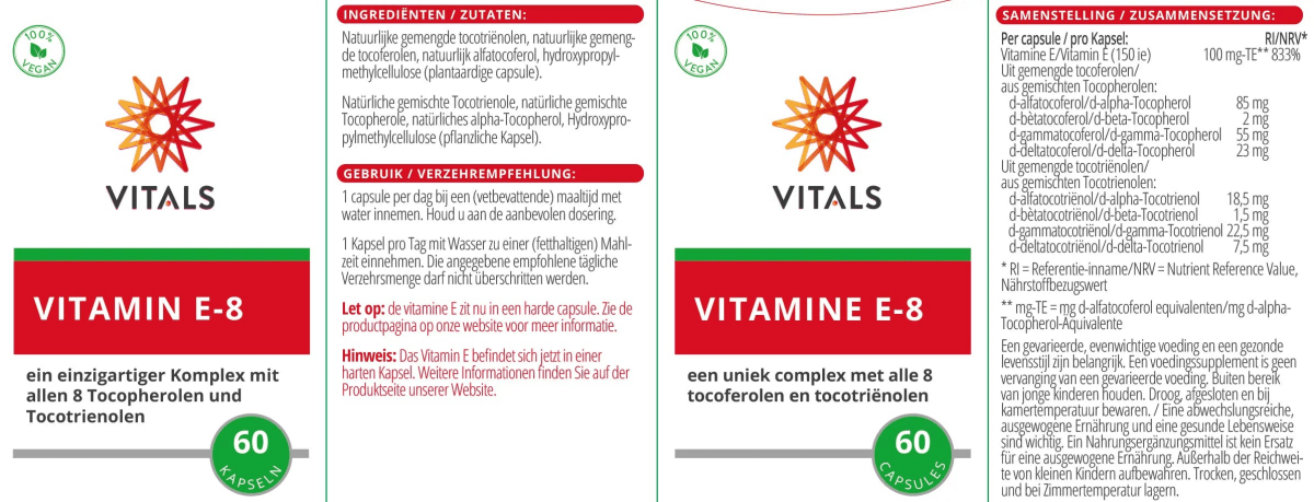 Vitamin E - 8 - Sanoverde