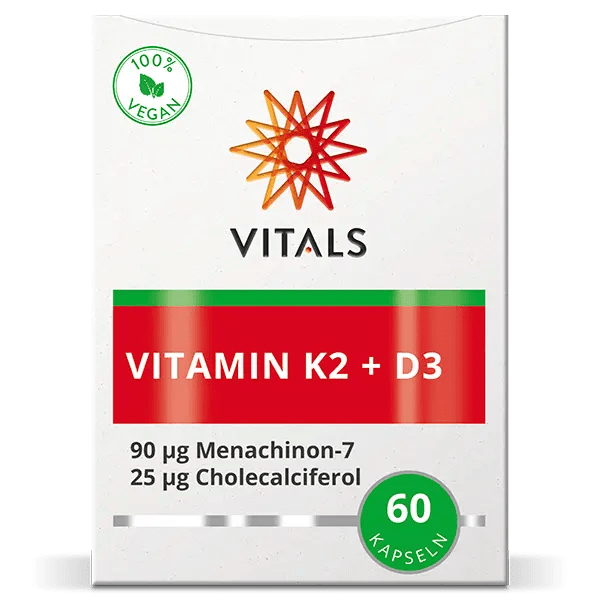 Vitamin K2 90 mcg mit Vitamin D3 25 mcg - Sanoverde
