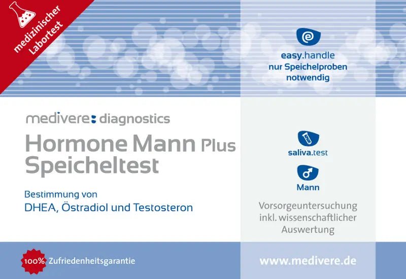 Vorsorge - Test Hormone Mann plus - Sanoverde