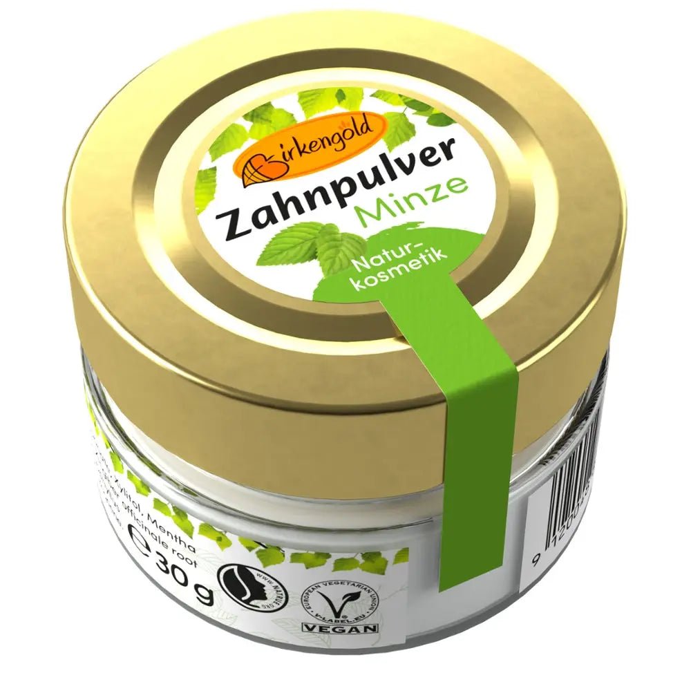 Zahnpulver Minze - Sanoverde