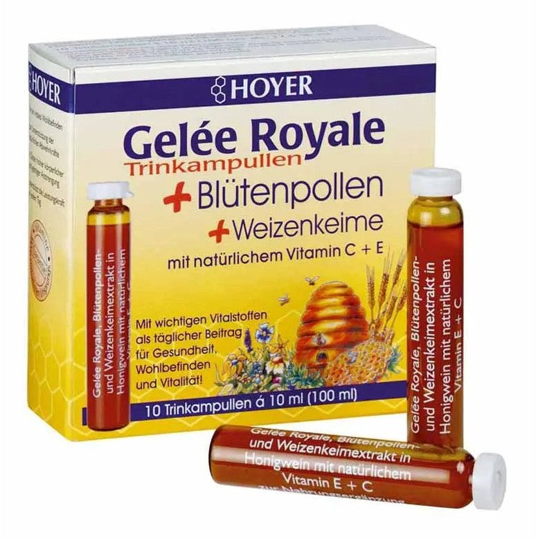 Geleé Royale + Blütenpollen Kur - Sanoverde